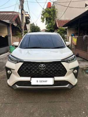 Jual bekas New Veloz Q Non Tss 2022 matic Service record toyota,lokasi di Bekasi Kota