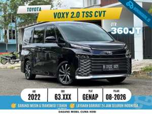 Jual bekas New Voxy 2.0 AT TSS 2022 Sparkling Black Pearl,lokasi di Tangerang Selatan Kota