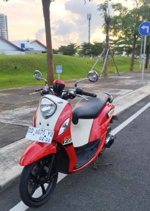 Jual bekas New Yamaha Fino 125,lokasi di Makassar Kota