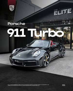 Jual bekas NIK 2023 Porsche 911 Turbo Cabriolet 992.1,lokasi di Jakarta Utara