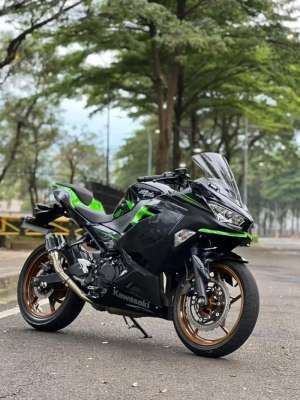 Jual bekas Ninja 250 FI tahun 2019,lokasi di Tangerang Selatan Kota
