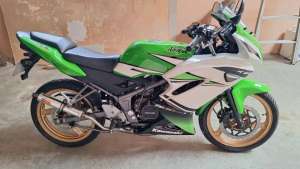 Jual bekas Ninja RR Anniversary 2014 Motor Langkah,lokasi di Palembang Kota