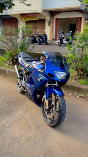 Jual bekas NINJA RR OLD NAVY,lokasi di Jakarta Barat