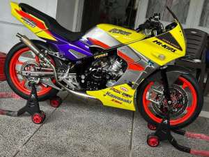 Jual bekas Ninja SSR Basic Ninja J KIS 2002 Yellow Full Spek Restorasi dari 0,lokasi di  ,Jakarta Barat