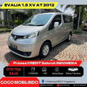 Jual bekas Nissan Evalia XV Matic 2012 DP minim Kredit Murah Luxio,lokasi di Sleman Kab.