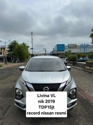 Jual bekas Nissan livina 2019 Vl dp15jt 2020 silver 2018 record resmi grand,lokasi di Jakarta Barat