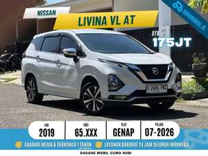 Jual bekas Nissan Livina VL Putih 20192010 Low KMXpander Avanza Xenia BRV,lokasi di Tangerang Kota