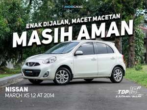 Jual bekas Nissan March XS 1.2 AT 2014,lokasi di Jakarta Timur