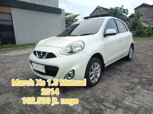 Jual bekas Nissan March XS 1.5 2014 Manual,lokasi di Surabaya Kota