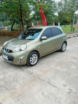 Jual bekas Nissan March XS 1.5 at matic 2014 stater tombol,lokasi di Bandar Lampung Kota