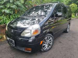 Jual bekas NISSAN SERENA C24 HWS 2012 HITAM METALIKPAJAK PANJANG,lokasi di Tangerang Selatan Kota