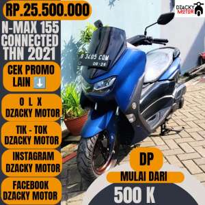 Jual bekas NMAX 155 CONNECTED 2021 SECOND LIKE NEW,lokasi di Tangerang Selatan Kota