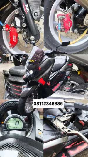 Jual bekas NMAX ABS 2016 201CC MODIF 29JT,lokasi di Bandung Kab.
