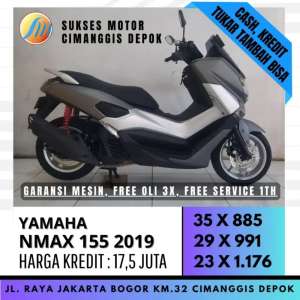 Jual bekas NMAX OLD 2016 KREDIT MURAH CICILAN RINGAN BERGARANSI SUKSES MOTOR,lokasi di  ,Depok Kota