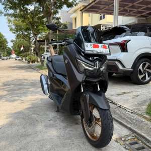 Jual bekas Nmax Turbo Magma Black 2025 KM Rendah,lokasi di Bekasi Kota
