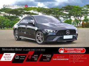 Jual bekas Odo 18rb Warranty ON Mercedes Benz CLA200 AMG C118 Coup 2022,lokasi di Jakarta Selatan