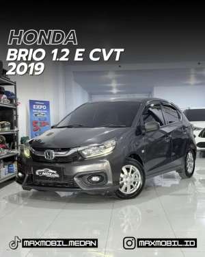 Jual bekas ODO 40RB HONDA BRIO 1.2 E CVT 2019 pemakaian 2020,lokasi di Medan Kota