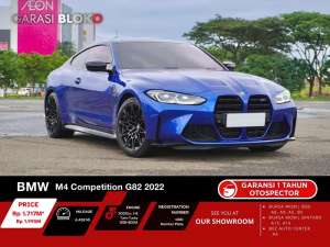 Jual bekas Odo 6rb Warranty ON BMW M4 Competition Coupe S58 G82 2022,lokasi di Jakarta Selatan