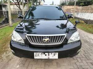 Jual bekas Odo 70rbToyota Harrier Hitam 2010,lokasi di Medan Kota