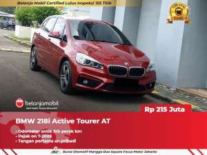 Jual bekas ODO ANTIK 5RB KMBMW 218i 218 i Active Tourer AT 20152016,lokasi di Jakarta Selatan