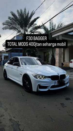 Jual bekas odo sangat antiikk rareBMW F30 320i SPORT FULL MODS BAGGER 2016,lokasi di Jakarta Pusat