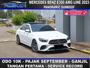 Jual bekas Odo10k BUNGA4 SEPTEMBER GANJIL WARANTY Mercedes BENZ E300 AMG 2023,lokasi di  ,Jakarta Selatan