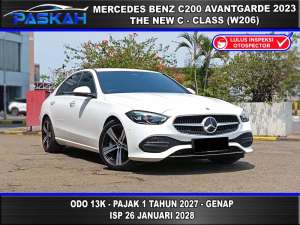 Jual bekas Odo13k Bunga4 Genap PAJAK1TAHUN Mercedes Benz C200 Avantgarde 2023,lokasi di Jakarta Selatan