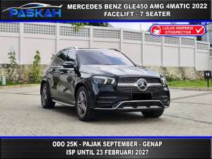 Jual bekas Odo25 PAJAKSEPTEMBER BUNGA4 MERCEDES BENZ GLE450 2022 GLE 450 2022,lokasi di  ,Jakarta Pusat