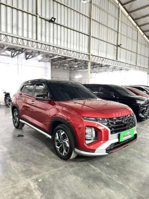 Jual bekas PAJAK 04.2027, KM 11 RB, HYUNDAI CRETA PRIME TWO TONE AT 2024,lokasi di  