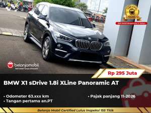 Jual bekas PAJAK PANJANGBMW X1 X 1 sDrive 1.8i XLine AT 20192020,lokasi di  ,Jakarta Barat