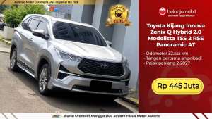 Jual bekas PAJAK PANJANGToyota Innova Zenix Q Hybrid 2.0 Modelista 20222023,lokasi di Depok Kota