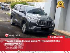 Jual bekas PAJAK PANJANGToyota Zenix V Hybrid Modelista 2.0 2 RSE 20232024,lokasi di Jakarta Barat