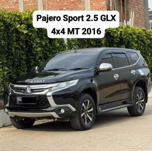 Jual bekas Pajero Sport 2.5 GLX 4x4 Solar MT 2016 Km 130 ribu,lokasi di Palembang Kota