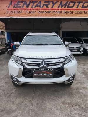 Jual bekas Pajero Sport Dakar Rockford 4x2 Automatic 2020 Putih Metalik Terawat,lokasi di Palembang Kota
