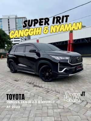 Jual bekas Paling Murah Toyota Innova Zenix 2.0 Q Hybrid Modelista AT,lokasi di Jakarta Selatan