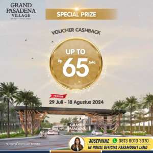 PASADENA VILLAGE GADING SERPONG RUMAH CLUSTER BARU 3 LANTAI lokasi di Jakarta Utara, tersedia melalui melalui situs Olx