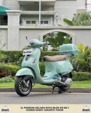 Jual bekas PIAGGIO VESPA LX125 IGET LED FACELIFT BATIK SERIES LIMITED,lokasi di Ciamis Kab.