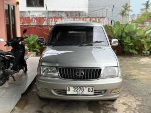 Jual bekas PLASTIKAN KIJANG LGX 1.8 Bensin Efi Manual 2004 New Model,lokasi di Palembang Kota