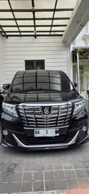 Jual bekas Plat Tunggal Alphard G ATPM 2016 Original,lokasi di Medan Kota