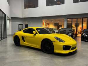 Jual bekas Porsche Cayman 981 2013 Kuning Yellow Full Options 2014 2012 Chrono,lokasi di Jakarta Utara