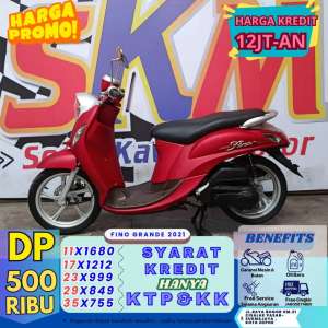 Jual bekas Promo dp 500rb kredit fino grande 2021 aja,lokasi di  ,Jakarta Pusat