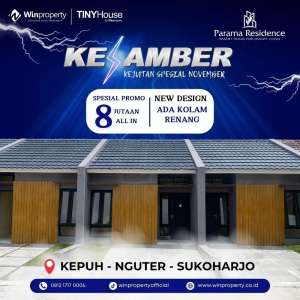PROMO KESAMBER DI PARAMA CUMAN 8 JUTAAN AJA lokasi di Sukoharjo Kab., tersedia melalui melalui situs Olx