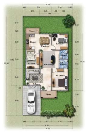 PROMO SPESIAL CLUSTER KOTA THE GREEN MANSION TIPE RUBY 98 lokasi di Pontianak Kota, tersedia melalui melalui situs Olx