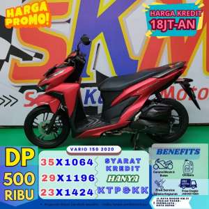 Jual bekas Promo spesial ramdhan vario 160 2020 dp500 proses 1hari,lokasi di Jakarta Selatan