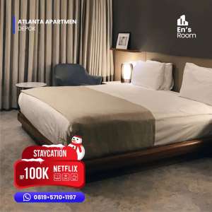 Promo Staycation Depok by Ens Room lokasi di Depok Kota, tersedia melalui melalui situs Olx