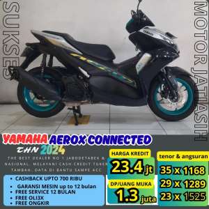 Jual bekas PROMO SUKSES MOTOR DP TERMURAH CUMA SYARAT KTPKK AEROX CONNECT 2024,lokasi di Bekasi Kab.