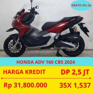 Jual bekas PROMO SUKSES MOTOR HONDA ADV 160 CBS 2024 DP MURAH 2,5 JUTA GUYS,lokasi di  