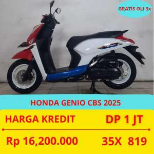 Jual bekas PROMO SUKSES MOTOR HONDA GENIO CBS 2025 DP MURAH 1 JUTA GUYSS,lokasi di Jakarta Timur