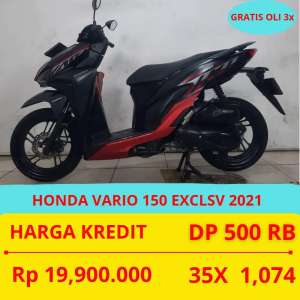 Jual bekas PROMO SUKSES MOTOR HONDA VARIO 150 EXCLSY 2021 DP MURAH 500 RIBU GUYSS,lokasi di Jakarta Selatan