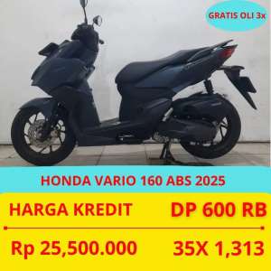 Jual bekas PROMO SUKSES MOTOR HONDA VARIO 160 ABS 2025 DP MURAH 600 RIBU GUYS,lokasi di  